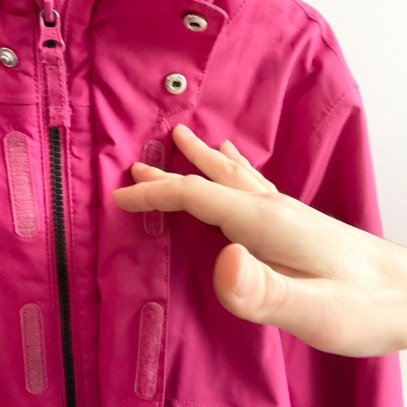 Medium Womens O’Neil Snowboard Ski Red Jacket Winter Warm Zipper Water Resistant - Picture 8 of 11